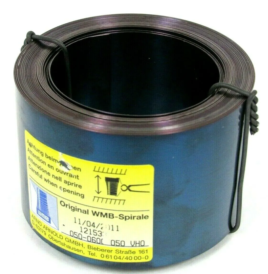 NEW WMB SPIRALE 121533 050-0600-050 SPRING BAND SPINDLE 0500600050