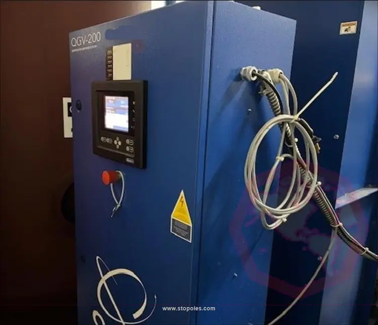 Used 2018 QUINCY QGV-200 Rotary Screw & Sliding Vane Air Compressors Ohio US | Stopol Equipment Sales LLC #1129717