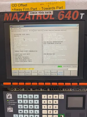 2007 MAZAK SLANT TURN 50N CNC Lathes | Machine Tool Emporium (16)