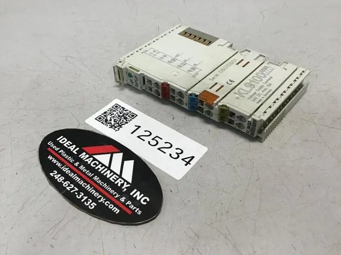 Used BECKHOFF KL9100 Terminal Blocks | Ideal Machinery #621664