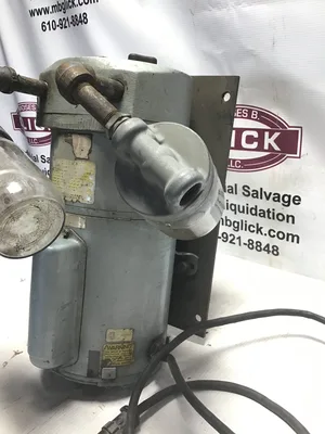 Gast Mfg 0523 Vacuum Pump Compressor 1/4 Hp single phase