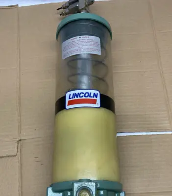 USED LINCOLN SERIES E CENTRO-MATIC GREASE LUBRICANT RAM PUMP, 20-1 RATIO