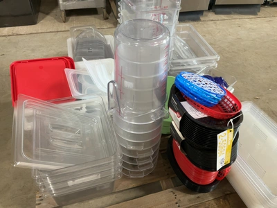 Used MIXED LOT OF PLASTIC RESTAURANT EQUIPMENT Food Storage & Transportation Michigan US | Miedema Asset Management Group #1761530
