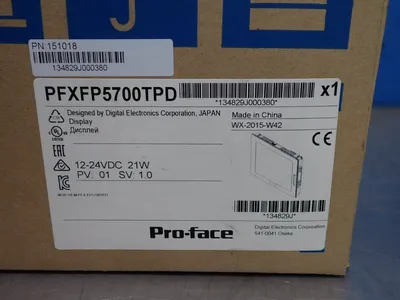 Used PROFACE PFX5700TPD Automation Control (HMI) Ohio US | HGR 24 #904232