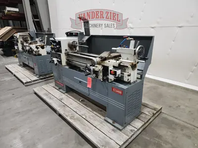 Used 2001 CLAUSING C1340S Engine Lathes Michigan US | Vander Ziel Machinery Sales #482677
