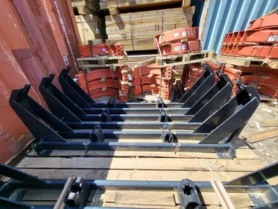 8ft. Conveyor Idler - Bracket Only