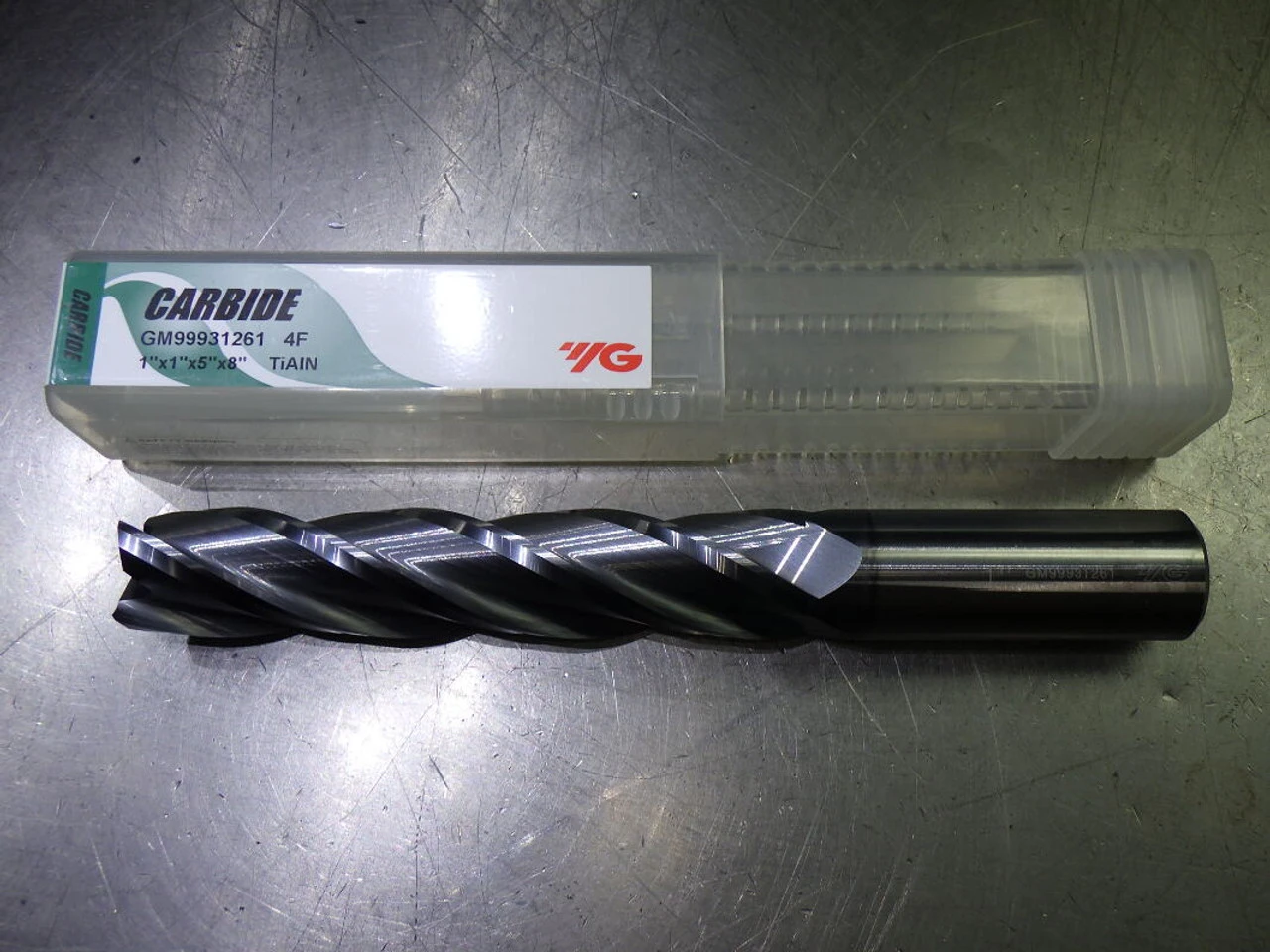 YG-1 1" 4 Flute Carbide SQ Endmill 1" Shank TiAlN Coated GM99931261 (LOC2346)