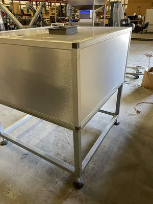 PESCE / PackSys RF3-H High Speed Vibratory Cap Feeder ; 30 Gallon