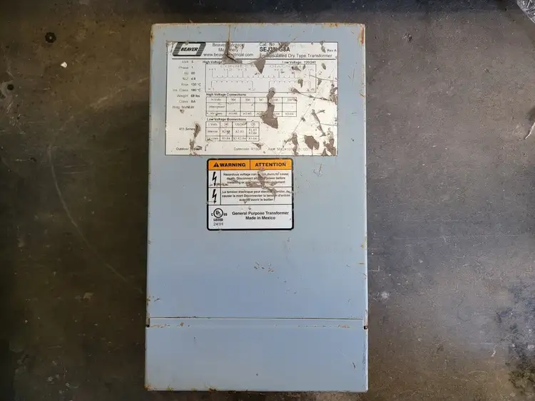 Used BEAVER SEJ3NG8A Transformers British Columbia CA | Lenmark #367069