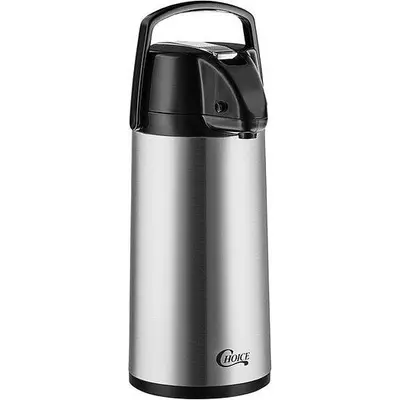 2.2 Liter Glass Lined Stainless Steel Airpot with Lever