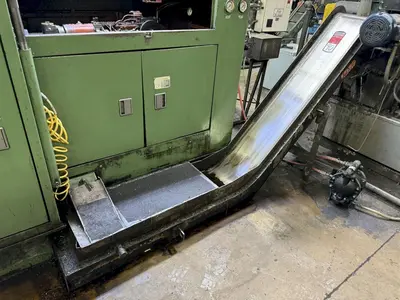 USED ERIEZ TYF-TRAC 12" WIDE MAGNETIC CONVEYOR