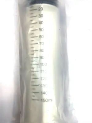150mL Disposable Syringe w/ Catheter Tip LOT OF 3