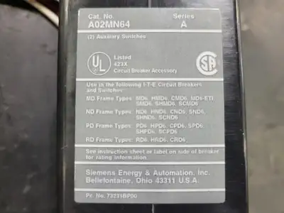 NEW SIEMENS A02MN64