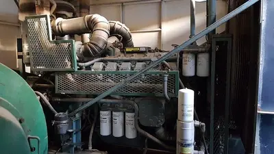 USED EMSCO F800 TRIPLEX MUD PUMP