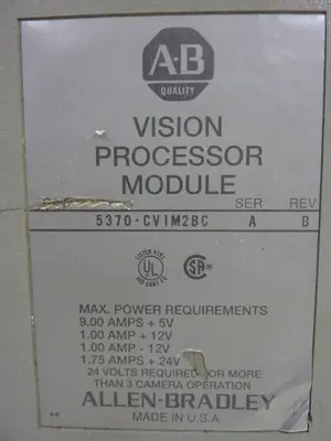USED ALLEN BRADLEY 5370-CVIM2BC