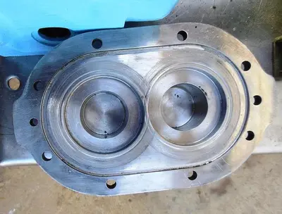 Pump, Positive, Waukesha, Mdl 10, S/st, 3/4 HP, 1" #S735573