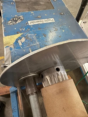70” Plastic Rewinder With  Dayton DC Speed Control