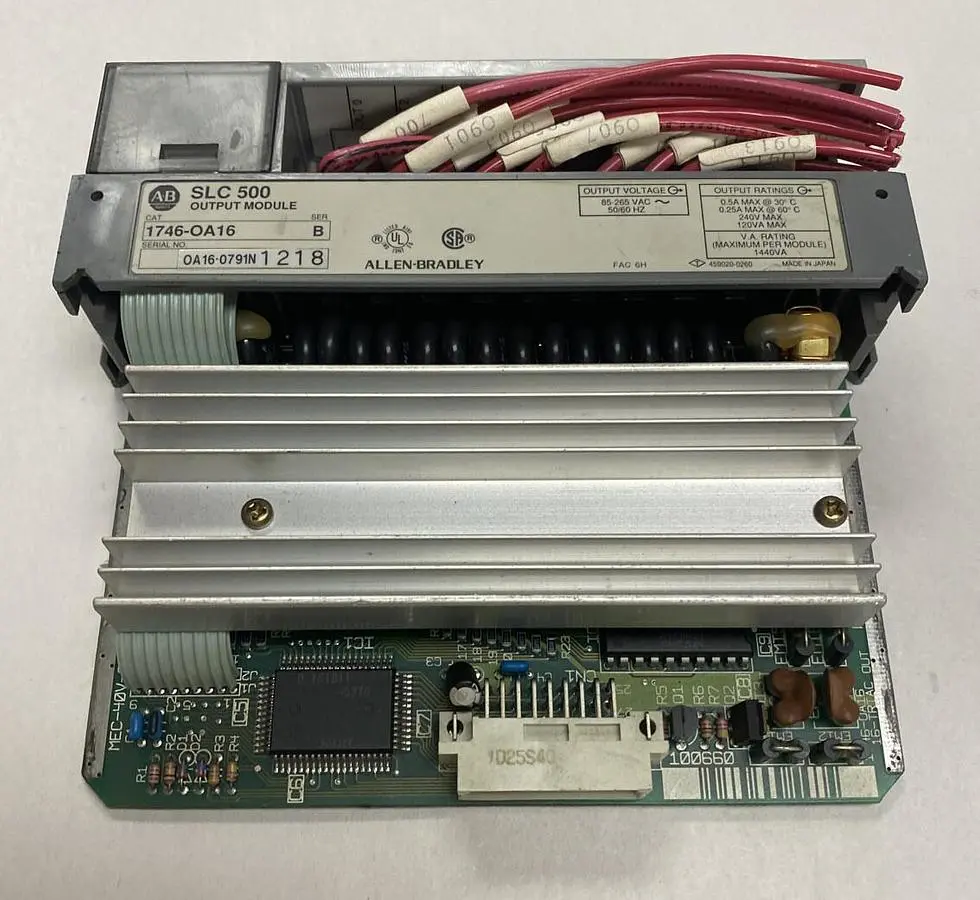 Used ALLEN-BRADLEY 1746-OA16 Input / Output Modules | Surplus Asset Holdings #1205818