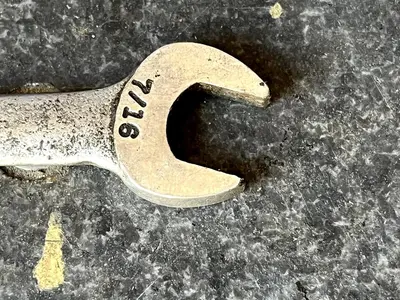 Vintage Craftsman 3/8 7/16  Wrench USA Excellent!