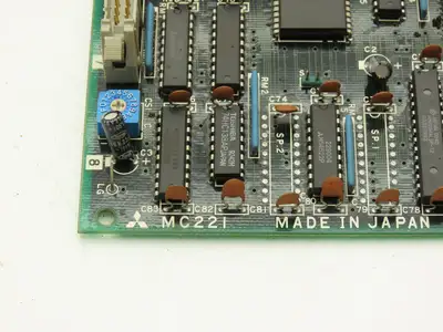 Mitsubishi Mazak BN624A926G52A HMI Printed Circuit Operator Control Board MC221