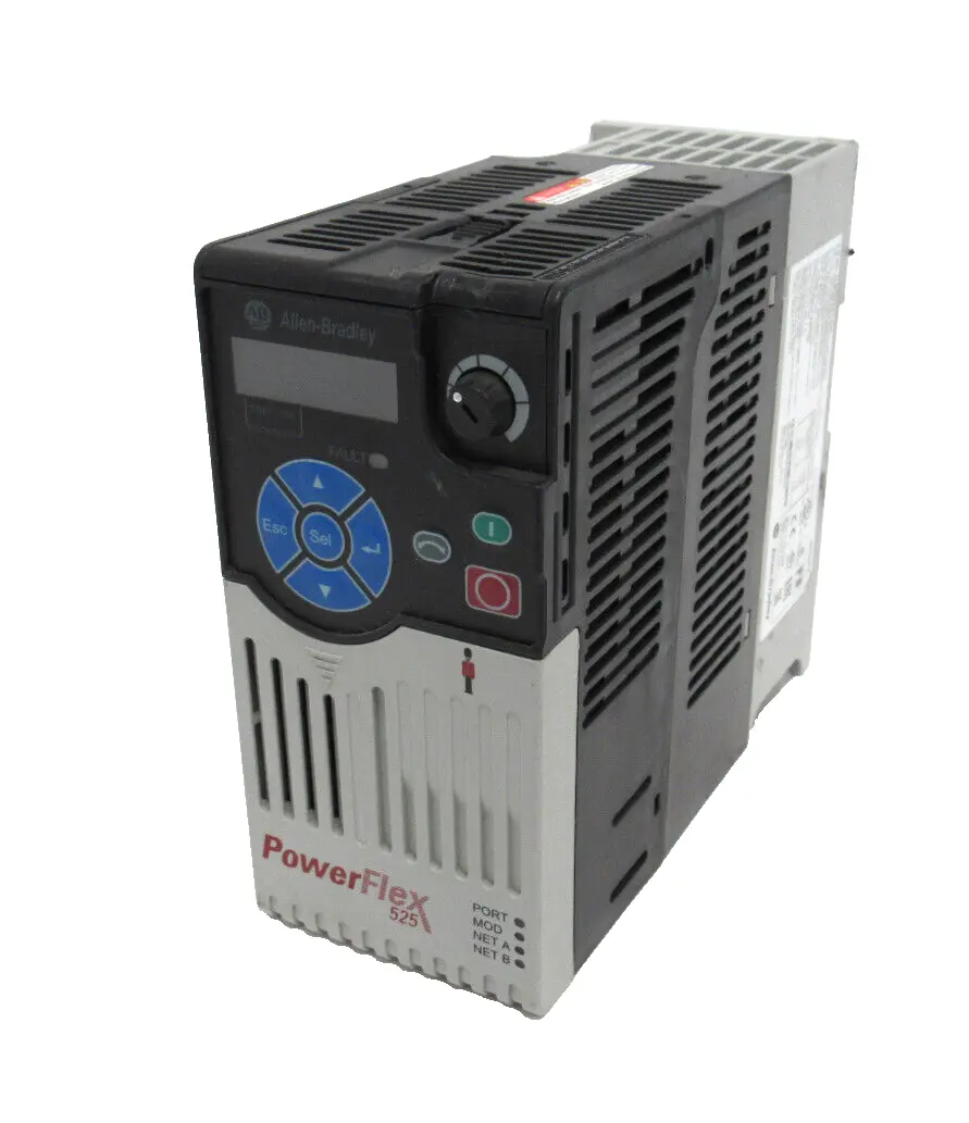 USED ALLEN BRADLEY 25B-D1P4N104 POWERFLEX 525 SER. A .5HP 25BD1P4N104