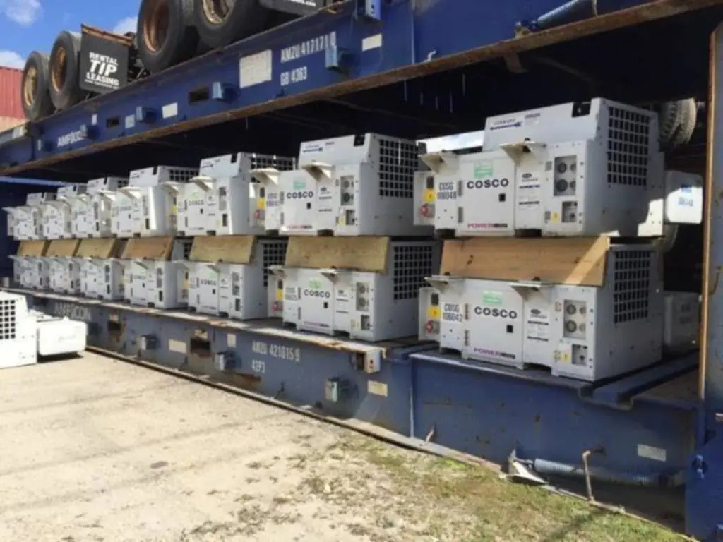 Used CARRIER 15 KW UNDERMOUNT GENSETS Diesel Generators Florida US | USA Transequipment #1542496