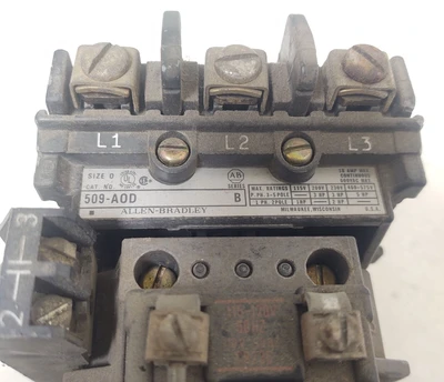USED Allen-Bradley 509-AOD