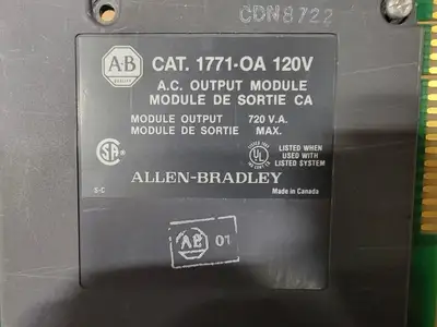 USED ALLEN-BRADLEY 1771-OA