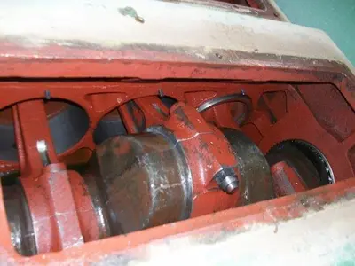 USED NATIONAL JWS-125, 3.5X5 TRIPLEX MUD PUMP PACKAGE