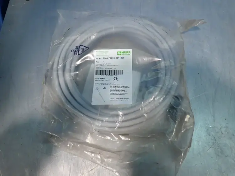 Used MURR ELEKTRONIK 7000780519611000 Cable & Wire Ohio US | HGR 24 #903180