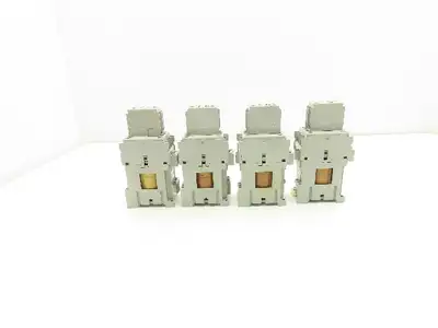 Allen Bradley 100-C09D*01 IEC Contactor 9A 3-Pole 24VDC Coil Aux 100-F  Lot of 4