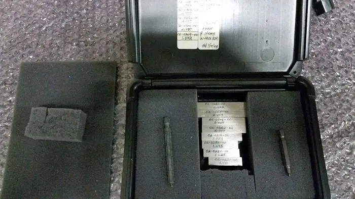 ASECO TL-50 Calibrated Gauge Block kit