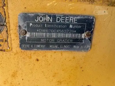 Used 1997 DEERE 670C Motor Graders North Carolina US | Southeastern Equipment Corp #1467695