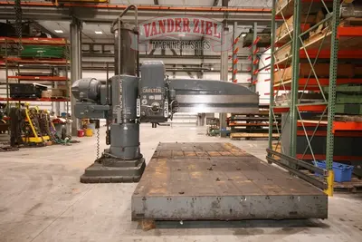 Carlton 8’ x 19” Radial Drill, Lever Shift