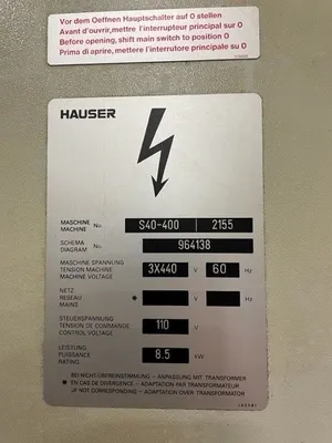 HAUSER S40-400 Grinder-Jig | Asset Exchange Corporation (5)
