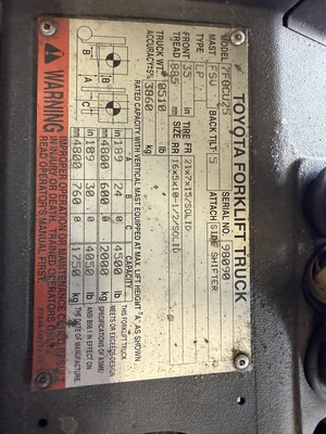 Used TOYOTA 7FGCU25 Misc Forklifts New Jersey US | Miedema Asset Management Group #1421891