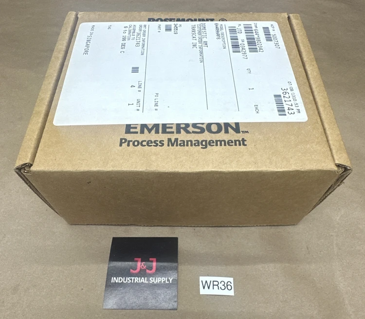 New | in-Stock Emerson Rosemount 644RANAF6 Sewing Equipment | J&J Industrial Supply #544255