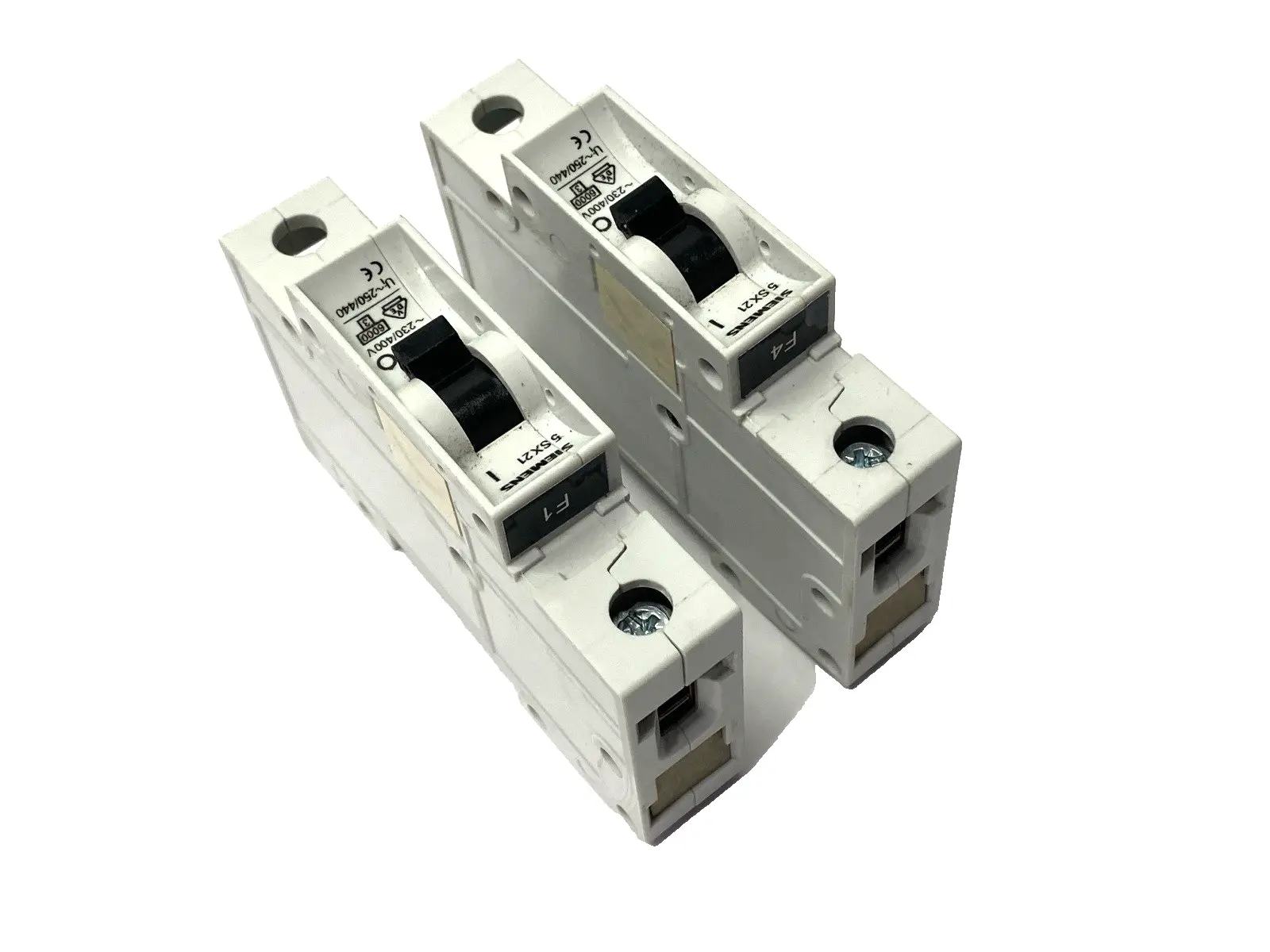 USED SIEMENS MINIATURE CIRCUIT BREAKER 277VAC LOT OF 2