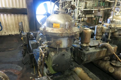 Westfalia SAMR 5036 Separator, 20 HP, 6400 RPM, Desludger