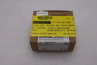 New In Box For PEPPERL + FUCHS OBT200-18GM60-E5-V1 Photoelectric Sensor #G862A