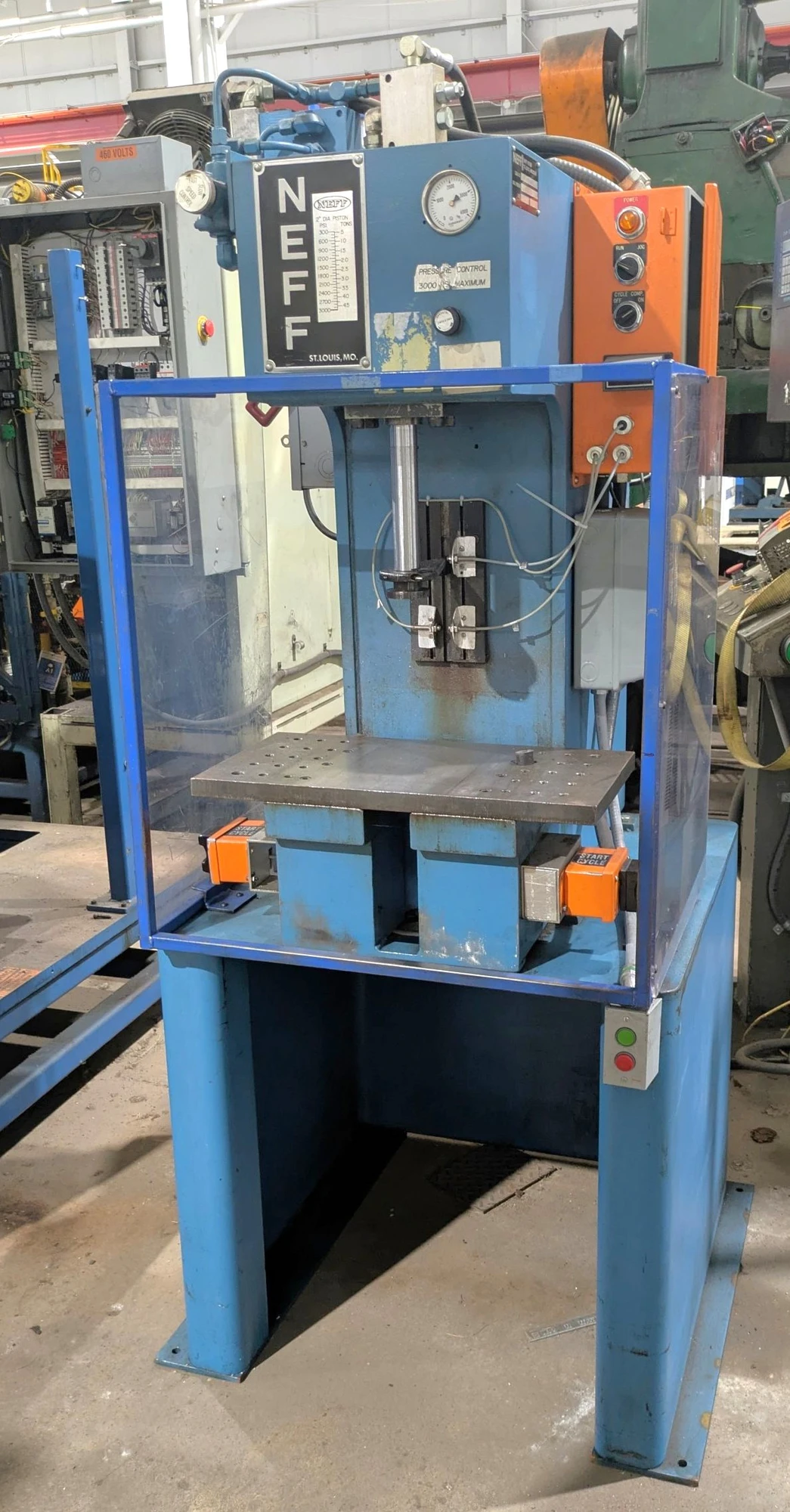 Used 1989 NEFF NEFF  PRESS C-Frame Presses Michigan US | Alma Machinery #1424498