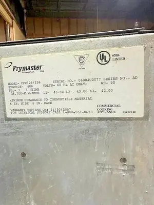 USED FRYMASTER FPC128