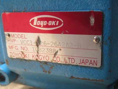 Used TOYO-OKI _UNKNOWN_ Hydraulic Pumps Texas US | OCO Industrial #1725953