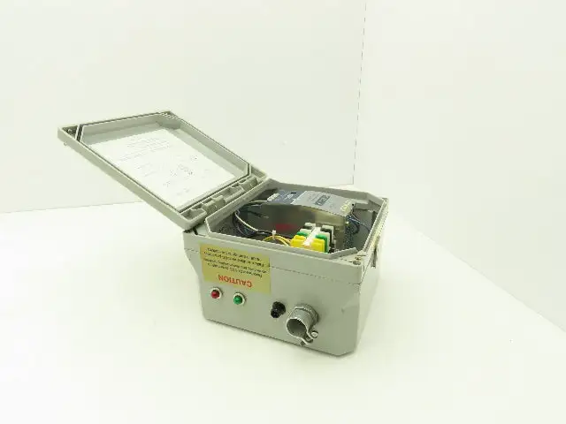 Hytrol 033.3016 Conveyor Electrical Enclosure Power Supply Unit 24VDC 5A 8x8x6"