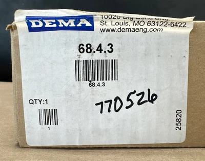 NEW DEMA Engineering 68.4.3