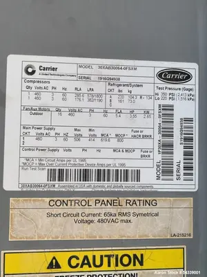 USED CARRIER 30XAB30064