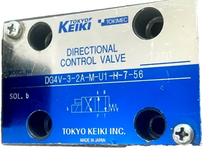 NEW TOKYO KEIKI DG4V-3-2A-M-U1-H-7-56 DIRECTIONAL VALVE DG4V32AMU1H756