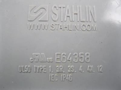 Lot (2) Stahlin E64358 1/2" Industrial Breather Vent L11