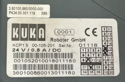 USED KUKA 00-105-201