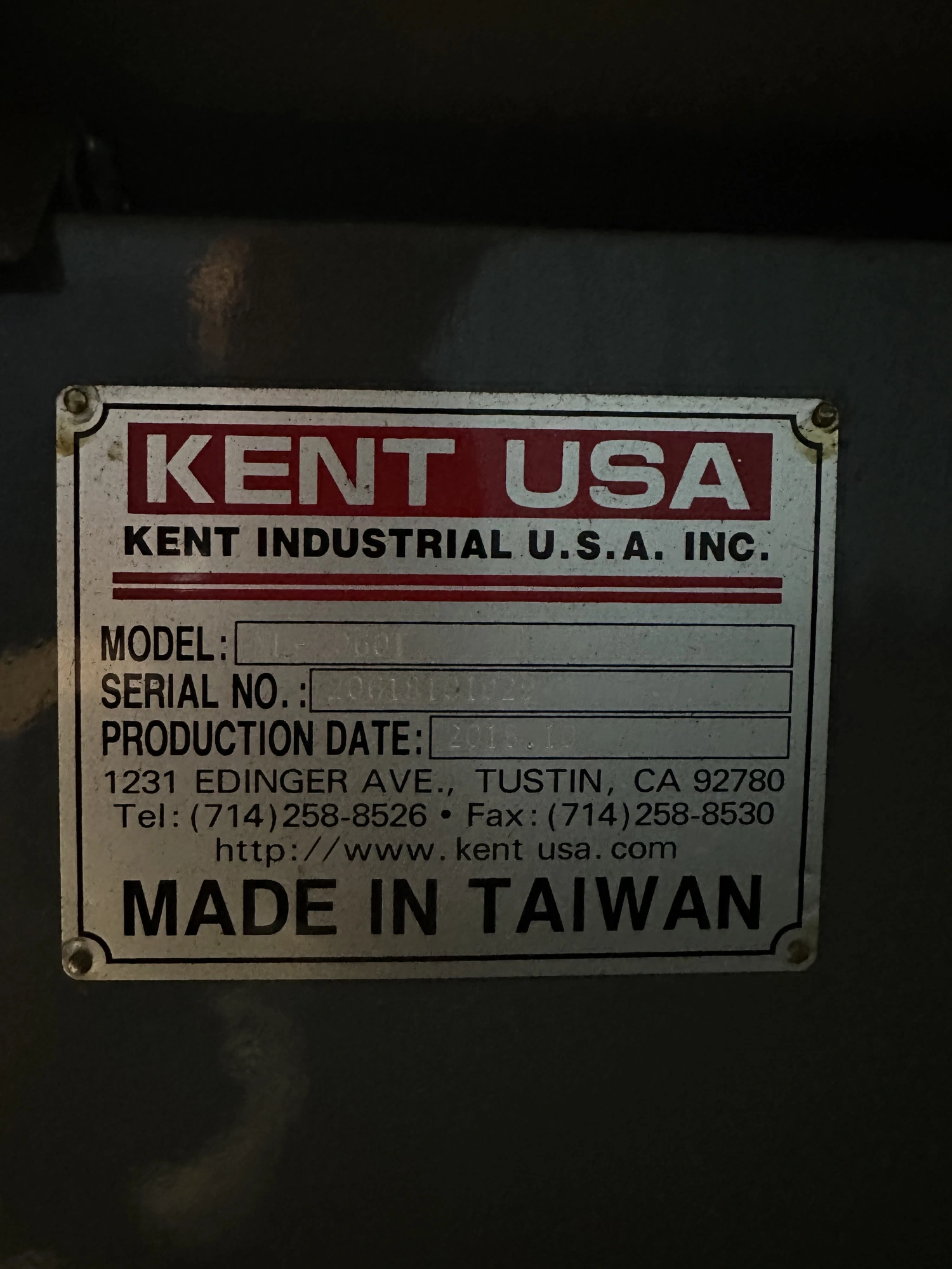 USED 2015 KENT ML-2060